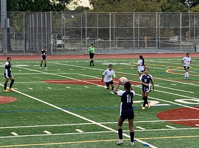 The Cardozo Girl's Soccer Team Score a Victory