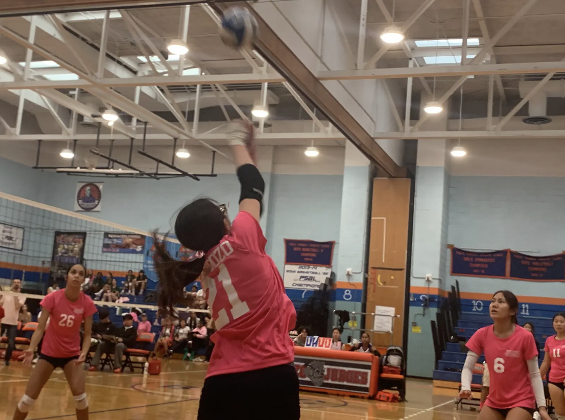 Serving Up Awareness: Volleyball Team Rallies for Breast Cancer Awareness Month Through Tournament