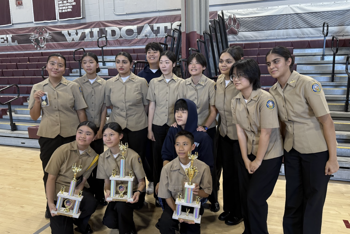 Clean Sweep: NJROTC First Year Cadets Shine at Bethel High School Drill Competition