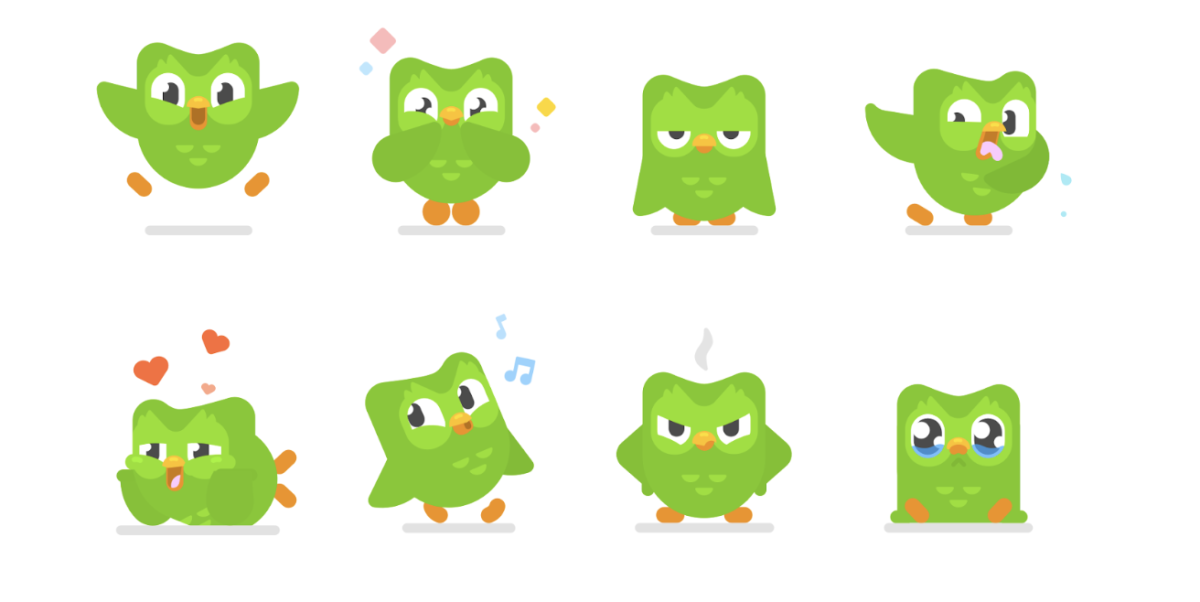 Duolingo’s mascot, Duo the Owl.