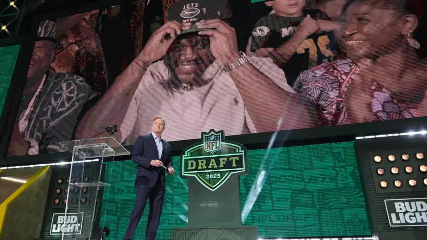 The New York Jets have their sites set on a great season with their 2025 draft picks. Photo curtesy of NBC.