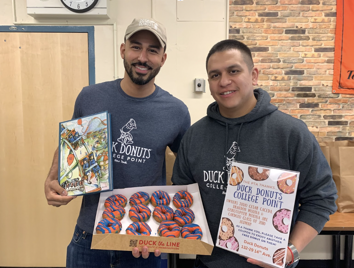 Brandon Molina and Julio Cesar Caceda met at Cardozo High School 15 years ago. 