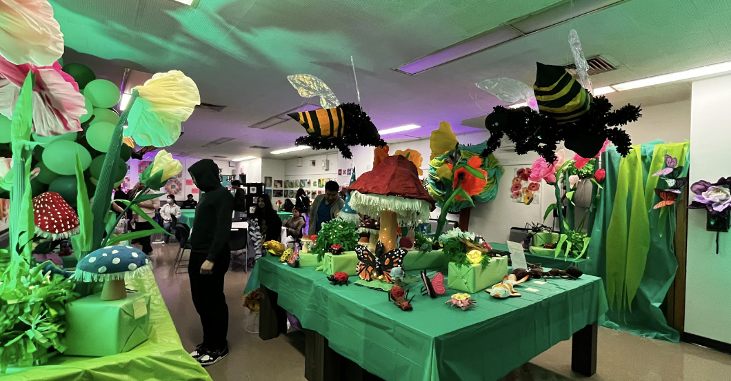 The 2025 Cardozo art show brought the creation of art students to life for three days in the teacher's cafeteria. 