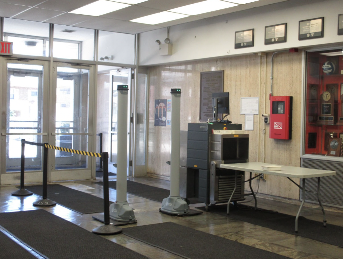 Cardozo High School is one of the many city schools that have random, pop-up scanning days.