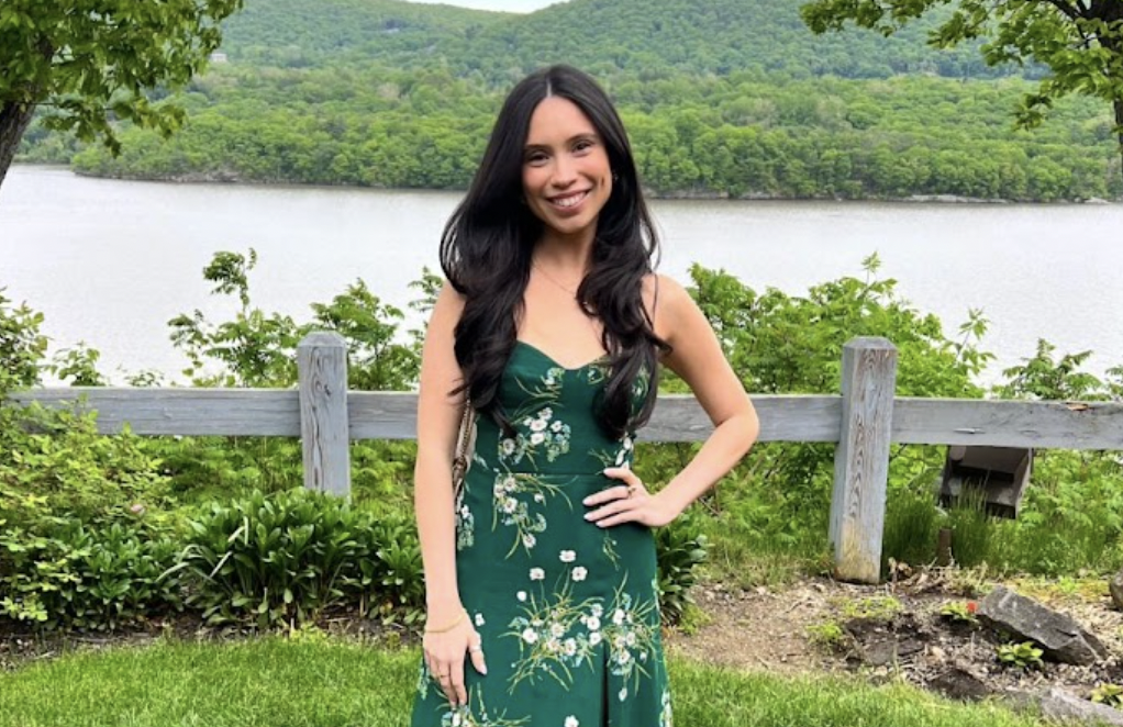 Ms. Karcinski began working at Cardozo as a student teacher, and is now a full-time addition to the English department. Photo submitted by Ms. Karcinski.