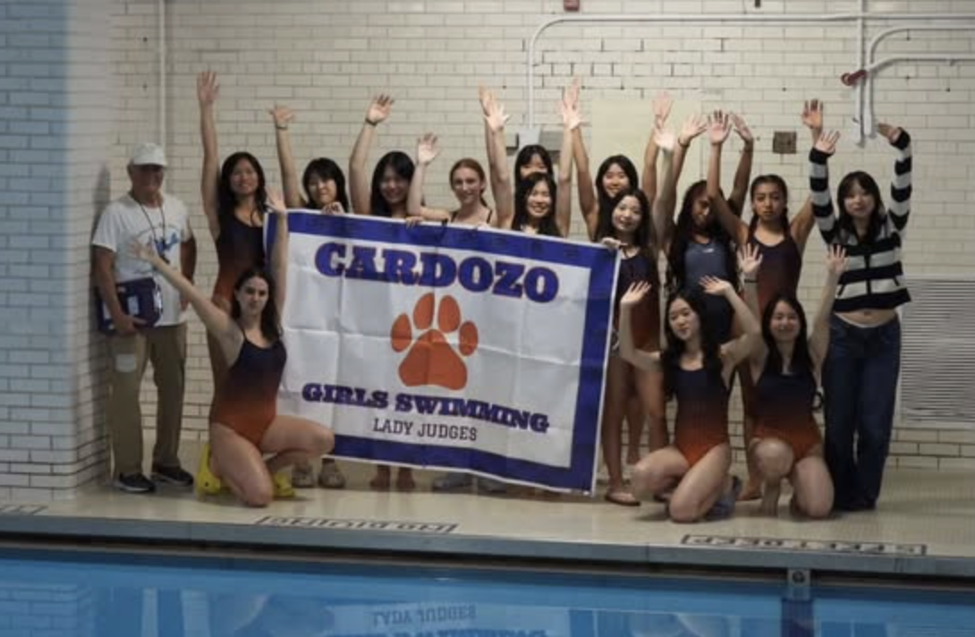 Many don't know that Cardozo has a swim team that competes against other Queens high schools. Photo via Instagram @dozoswim.