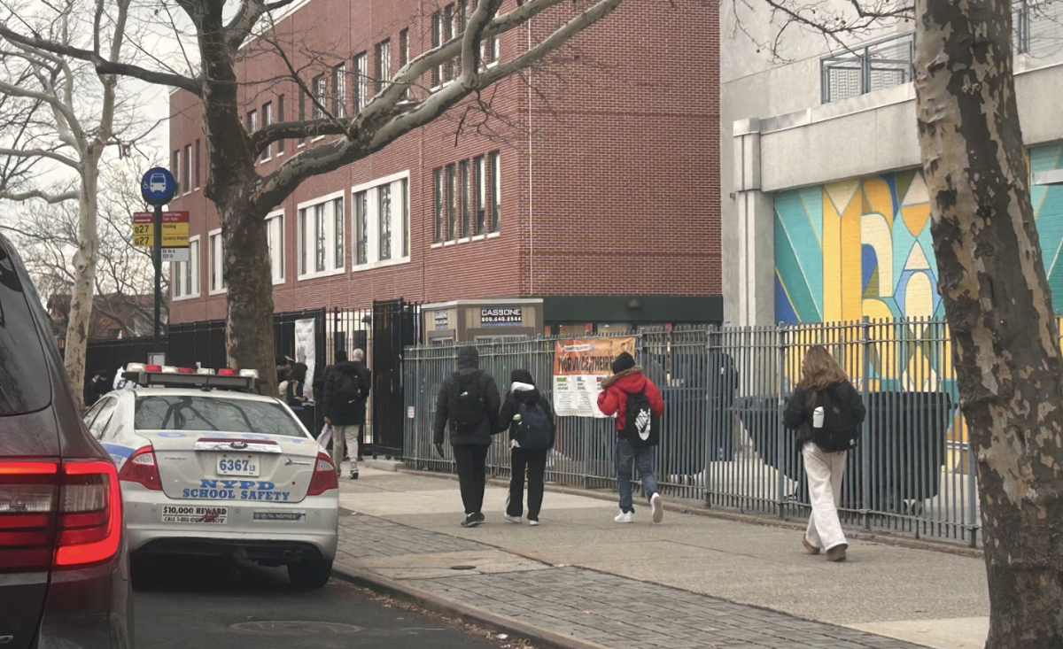 Morning entry has become disrupted due to the new mandated devices given out by the school.