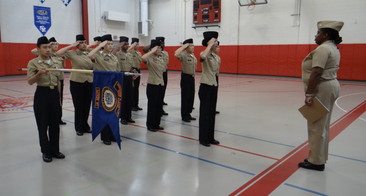 Cadets competed both in Queens, NY and Pottstown, PA. Photo curtesy of NJROTC Public Affairs. 