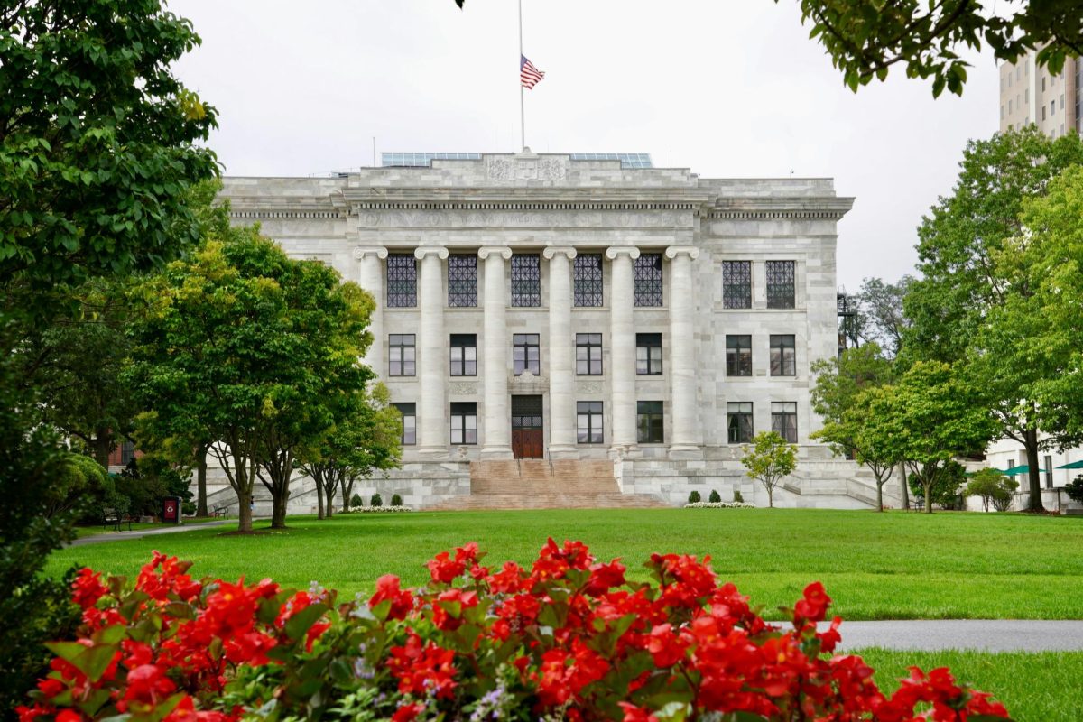 The lawsuit stems from the Trump administration's response to protests on campus following the Middle Eastern attacks on Oct. 7. Photo by Brett Wharton via Unsplash.